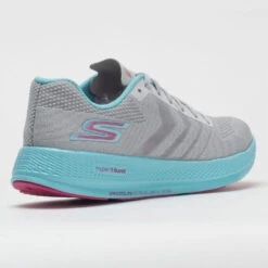 Skechers GOrun Razor+ Women's Gray/Aqua/Hot Pink -Fashion Shoe Store 045892 6