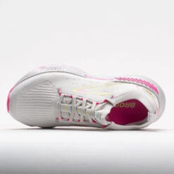 Brooks Glycerin StealthFit GTS 20 Women's Grey/Yellow/Pink -Fashion Shoe Store 049418 2