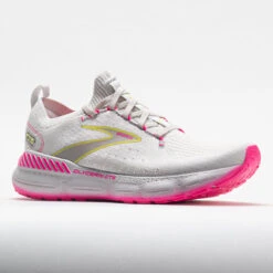 Brooks Glycerin StealthFit GTS 20 Women's Grey/Yellow/Pink -Fashion Shoe Store 049418 5