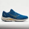Mizuno Wave Inspire 19 Men's Snorkel Blue/Pale Marigold 2 Mizuno Wave Inspire 19 Men's Snorkel Blue/Pale Marigold -Fashion Shoe Store 049711 3