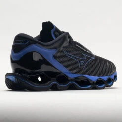 Mizuno Wave Prophecy 12 Men's Black Oyster/Blue Ashes -Fashion Shoe Store 049752 6