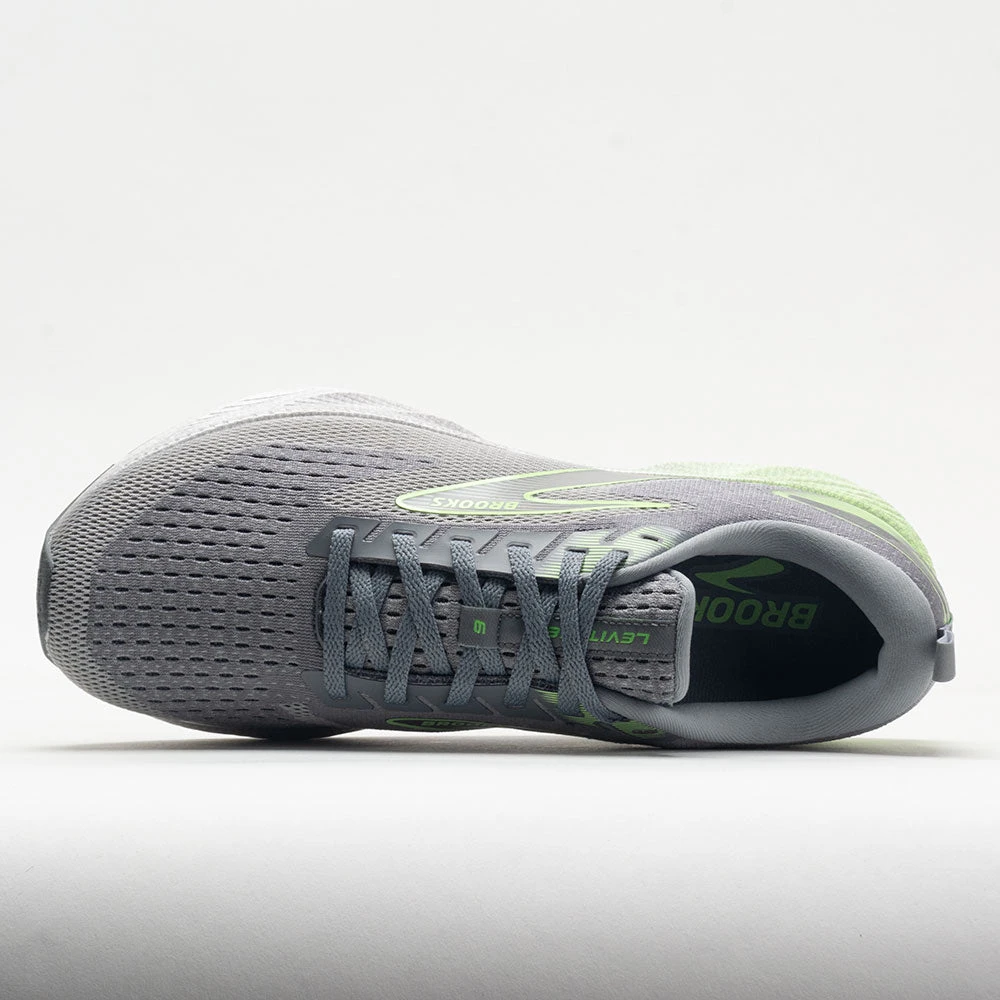Brooks Levitate 6 Men's Primer Grey/Neon Green 5 Brooks Levitate 6 Men's Primer Grey/Neon Green - Image 3