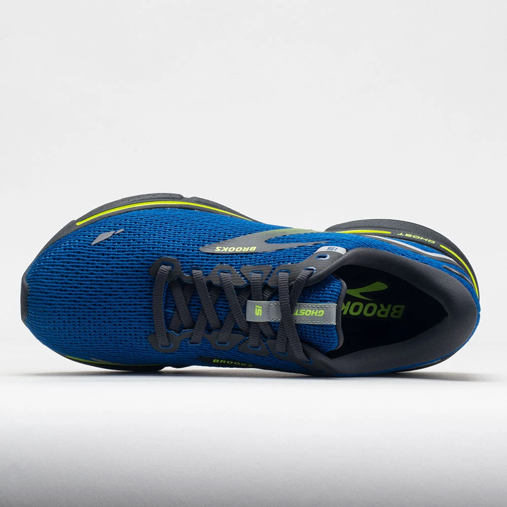 Brooks Ghost 15 Men's Blue/Ebony/Grey 5 Brooks Ghost 15 Men's Blue/Ebony/Grey - Image 3