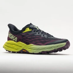 HOKA Speedgoat 5 Women's Blue Graphite/Evening Primrose -Fashion Shoe Store 049966 5