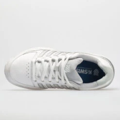 K-Swiss Hypercourt Express Leather Women's White/Silver/Glacier Gray -Fashion Shoe Store 113359 2