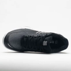 K-Swiss Hypercourt Express 2 Women's Black/White/Silver -Fashion Shoe Store 116396 2