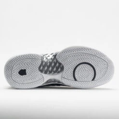 K-Swiss Hypercourt Express 2 Women's Black/White/Silver -Fashion Shoe Store 116396 4