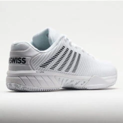 K-Swiss Hypercourt Express 2 Clay Men's White/Black -Fashion Shoe Store 116918 6