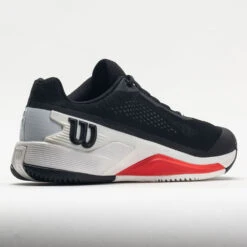 Wilson Rush Pro 4.0 Men's Black/White/Poppy Red 13 Wilson Rush Pro 4.0 Men's Black/White/Poppy Red -Fashion Shoe Store 116934 6