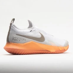 Nike React Vapor NXT Men's White/Khaki/Light Bone/Orange Trance -Fashion Shoe Store 116991 6