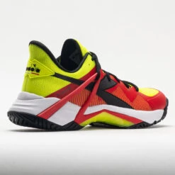 Diadora B.Icon 2 AG Men's Yellow Fluo/Black/Fiery Red -Fashion Shoe Store 117019 6