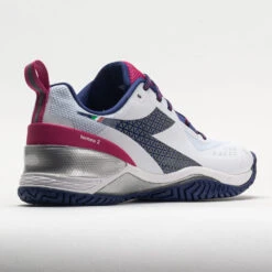 Diadora Blushield Torneo 2 AG Women's White/Blueprint/Pink Yarrow 13 Diadora Blushield Torneo 2 AG Women's White/Blueprint/Pink Yarrow -Fashion Shoe Store 117021 6