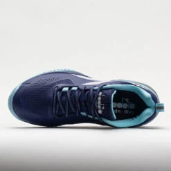 Diadora Blushield Torneo 2 AG Women's Bluepint/White/Bright Baby Blue -Fashion Shoe Store 117023 2