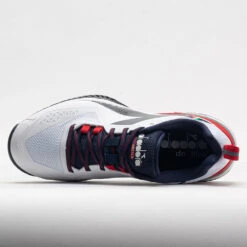 Diadora Blushield Torneo 2 AG Men's White/Blue Corsair/Fiery Red -Fashion Shoe Store 117025 2