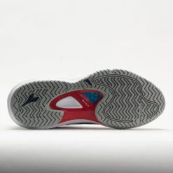 Diadora Blushield Fly 4+ Men's White/Blue Corsair/Fiery Red -Fashion Shoe Store 117031 4