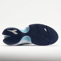 Diadora Finale AG Women's White/Blue Print -Fashion Shoe Store 117033 4