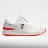On Running On The Roger Pro Clay Men's White/Flame -Fashion Shoe Store 117241 3