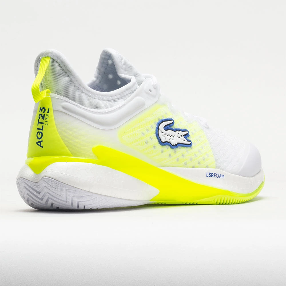 Lacoste AG-LT 23 Lite Men's White/Yellow 8 Lacoste AG-LT 23 Lite Men's White/Yellow - Image 6