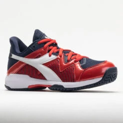 Diadora B.Icon 2 Junior Blue Corsair/White/Fiery Red -Fashion Shoe Store 121360 5