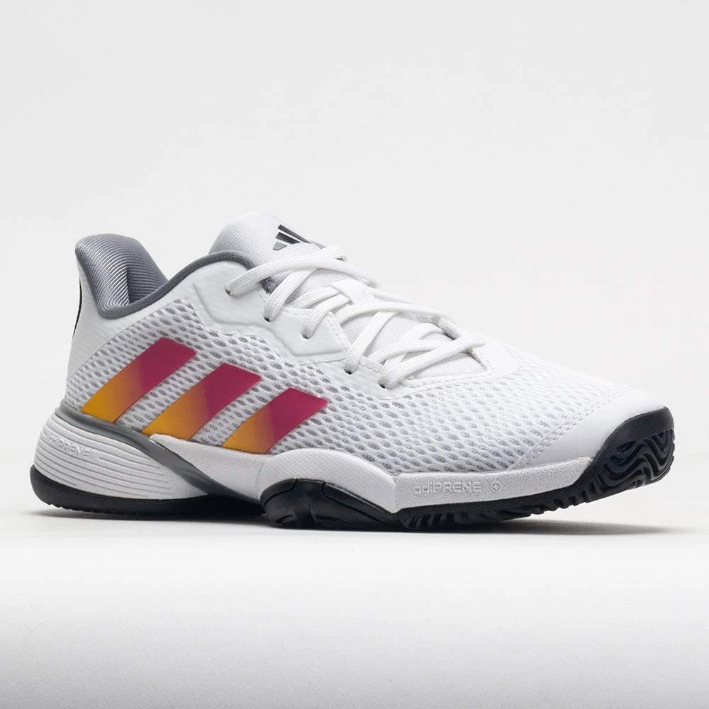 Adidas Barricade Junior White/Solar Gold/Lucid Fuchsia 7 Adidas Barricade Junior White/Solar Gold/Lucid Fuchsia - Image 5