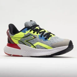 Diadora Mythos Volo 3 Junior Silver/Black/Yellow -Fashion Shoe Store 121395 5