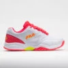 Fila Axilus Energized 2 Junior White/Diva Pink/Safety Yellow -Fashion Shoe Store 121422 3