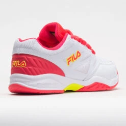 Fila Axilus Energized 2 Junior White/Diva Pink/Safety Yellow -Fashion Shoe Store 121422 6