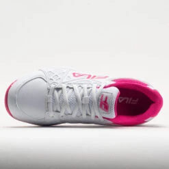 Fila Double Bounce 3 Women's White/White/Pink Glo -Fashion Shoe Store 370042 2