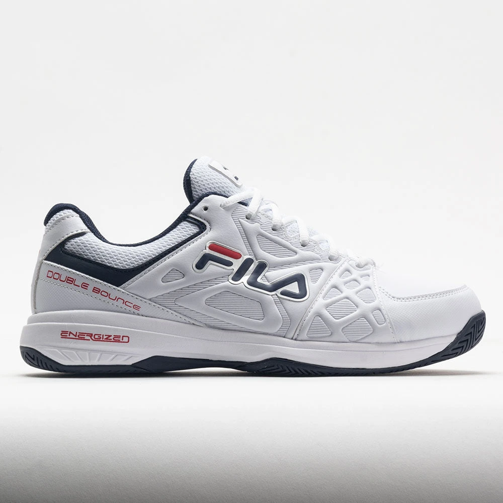 Fila Double Bounce 3 Men's White/Fila Navy/Fila Red 3 Fila Double Bounce 3 Men's White/Fila Navy/Fila Red