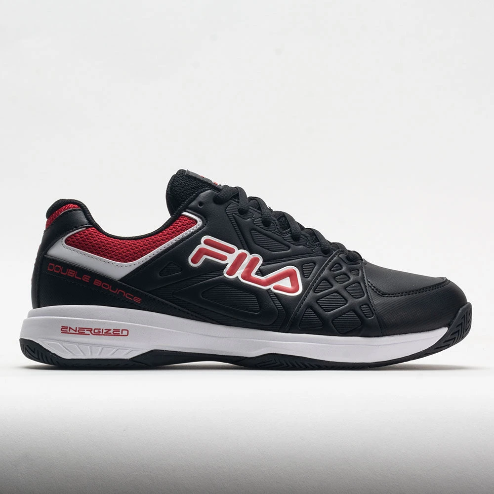 Fila Double Bounce 3 Men's Black/White/Fila Red 3 Fila Double Bounce 3 Men's Black/White/Fila Red