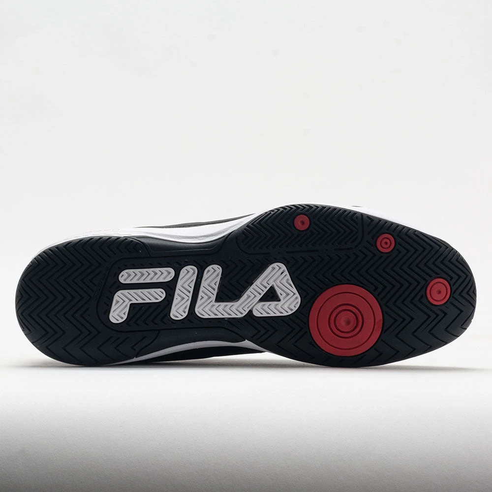 Fila Double Bounce 3 Men's Black/White/Fila Red 6 Fila Double Bounce 3 Men's Black/White/Fila Red - Image 4