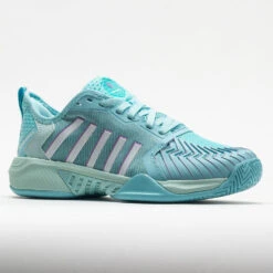 K-Swiss Pickleball Supreme Women's Angel Blue/Sheer Lilac/White -Fashion Shoe Store 370051 5