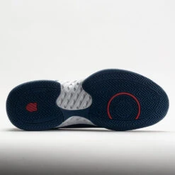 K-Swiss Express Light Pickleball Men's Dark Blue/White/Bittersweet -Fashion Shoe Store 370052 4