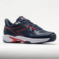 Diadora Trofeo 2 AG Pickleball Men's Blue Corsair/White/Fiery Red 12 Diadora Trofeo 2 AG Pickleball Men's Blue Corsair/White/Fiery Red -Fashion Shoe Store 370082 5