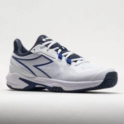 Diadora Trofeo 2 Pickleball Men's White/Surf The Web/Blue Corsair -Fashion Shoe Store 370083 5