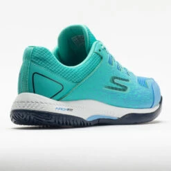 Skechers Viper Court Women's Teal -Fashion Shoe Store 370098 6