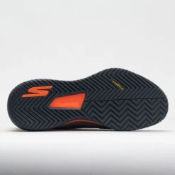Skechers Viper Court Pro Men's Grey/Orange -Fashion Shoe Store 370104 4