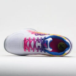 Fila Volley Zone PBF Women's White/Knockout Pink/Mazarine Blue -Fashion Shoe Store 370107 2