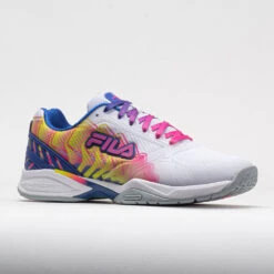 Fila Volley Zone PBF Women's White/Knockout Pink/Mazarine Blue -Fashion Shoe Store 370107 5