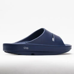 OOFOS OOahh Men's Navy -Fashion Shoe Store 570365 6