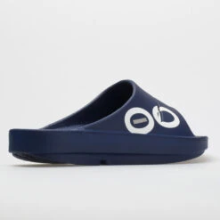 OOFOS OOahh Sport Men's Navy/Navy -Fashion Shoe Store 570423 6