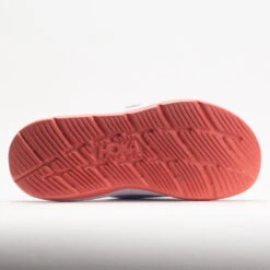 HOKA Ora Luxe Unisex White/Camellia -Fashion Shoe Store 570579 4