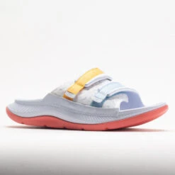 HOKA Ora Luxe Unisex White/Camellia -Fashion Shoe Store 570579 5