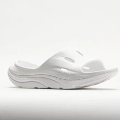 HOKA Ora Recovery Slide 3 Unisex White/White -Fashion Shoe Store 570607 5