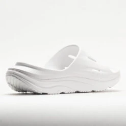 HOKA Ora Recovery Slide 3 Unisex White/White -Fashion Shoe Store 570607 6