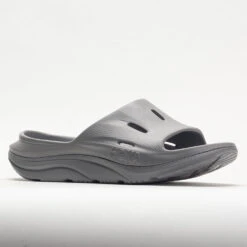 HOKA Ora Recovery Slide 3 Unisex Grey/Grey -Fashion Shoe Store 570608 5