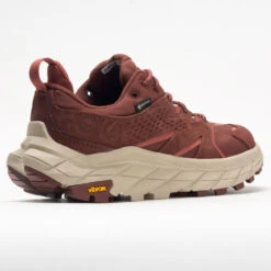 Hoka One One Anacapa Low GTX Women's Cherry Mahogany/Hot Sauce -Fashion Shoe Store 631179 6