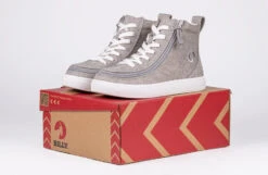 Grey Jersey BILLY Classic Lace Highs -Fashion Shoe Store BK17007 050 v2 on box 1 940x614 ed091603 dff5 47d8 989b 46850b5266dd