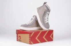 Grey Jersey BILLY Classic Lace Highs -Fashion Shoe Store BK17007 050 v2 on box 3 940x614 bc0389a1 81ae 4744 aaf5 74cdf291fad6