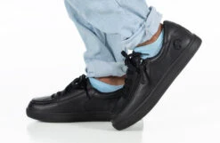 Black To The Floor Leather BILLY Classic Lace Lows -Fashion Shoe Store BK21301 002 studio standing 1 940x614 907838fd dc0a 4015 9282 8b265719402d